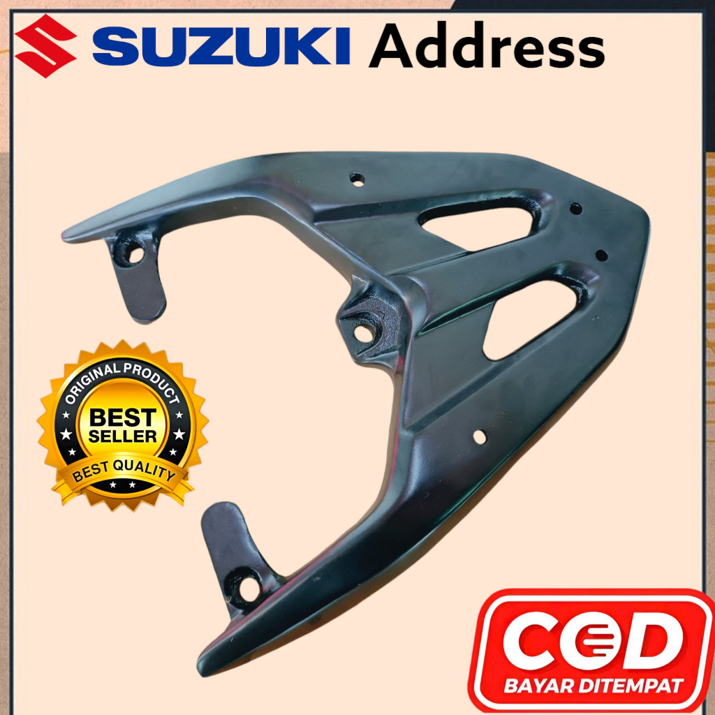 Promo  Begel Suzuki Address Adres carier Braket Box Ori Belakang Motor Behel Adress 110 Pegangan