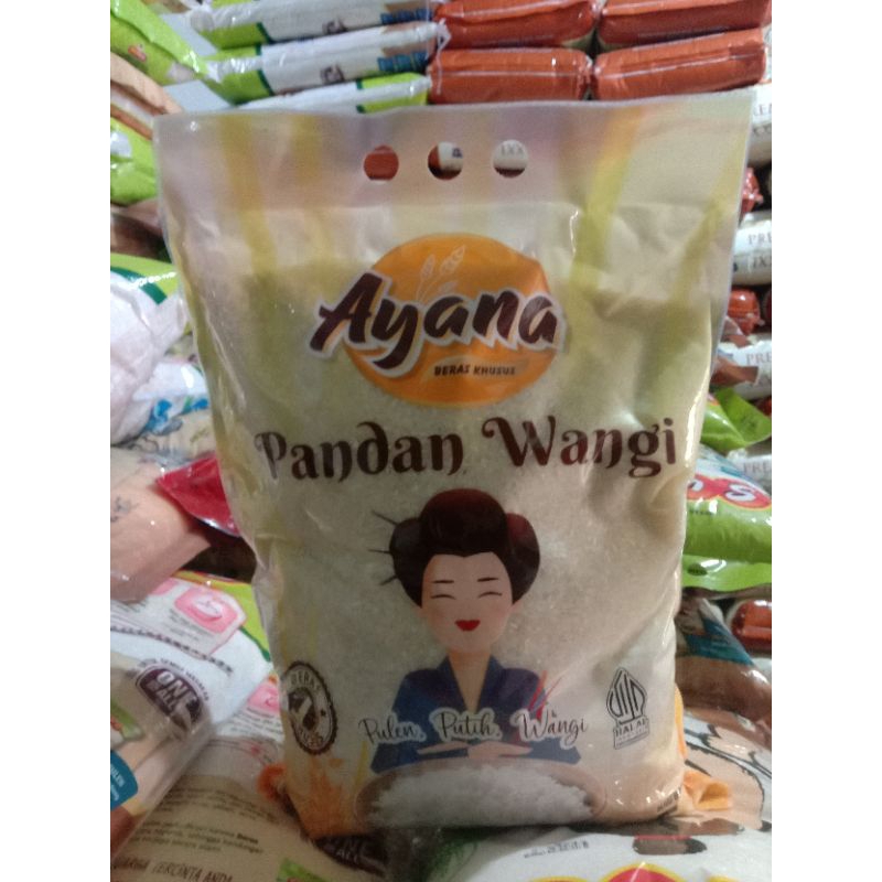 

Beras Ayana Pandan Wangi 5 kg