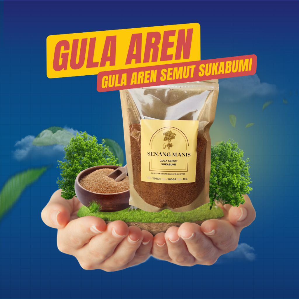 

Gula Aren Bubuk Murni Gula Semut Sukabumi 1 Kg