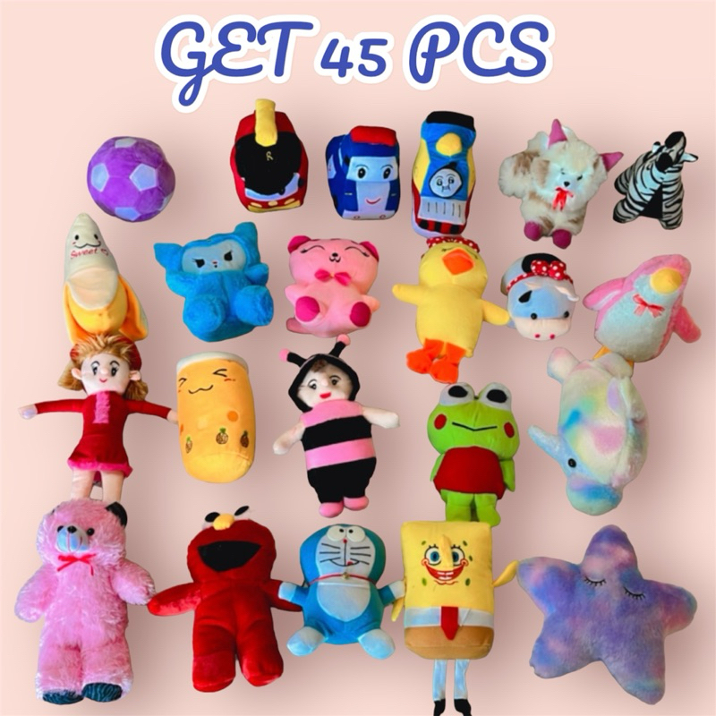 PAKET USAHA BONEKA 500RB / Grosir Boneka / Boneka perempuan / mainan anak laki-laki / Boneka grosir