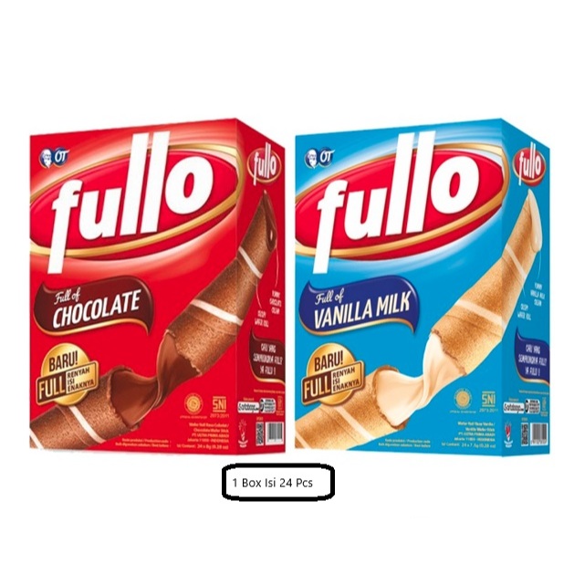 

Fullo Chocolate / Fullo Vanilla Milk (1 Box Isi 24 pcs)