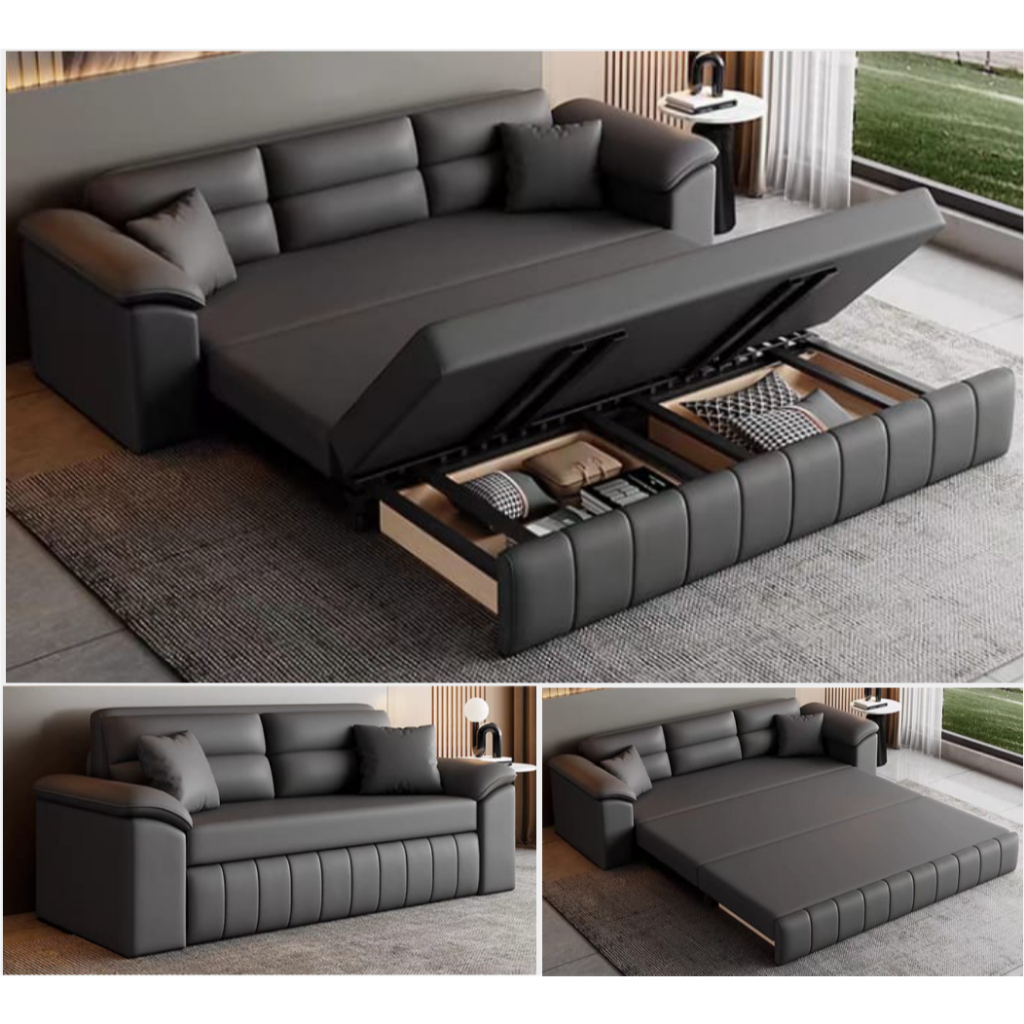 01825 SOFA BED GANIMEDE LACI LIPAT MODERN PREMIUM GRADE LUXURY / SOFABED / SOFA KASUR / SOFA SORONG 