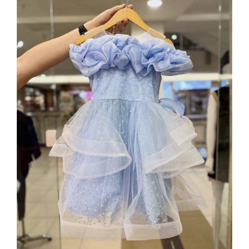 Blue Party Dress