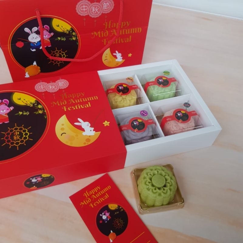 

Homemade - Snowskin Mooncake / Ping pi Halal dan bisa utk vegetarian