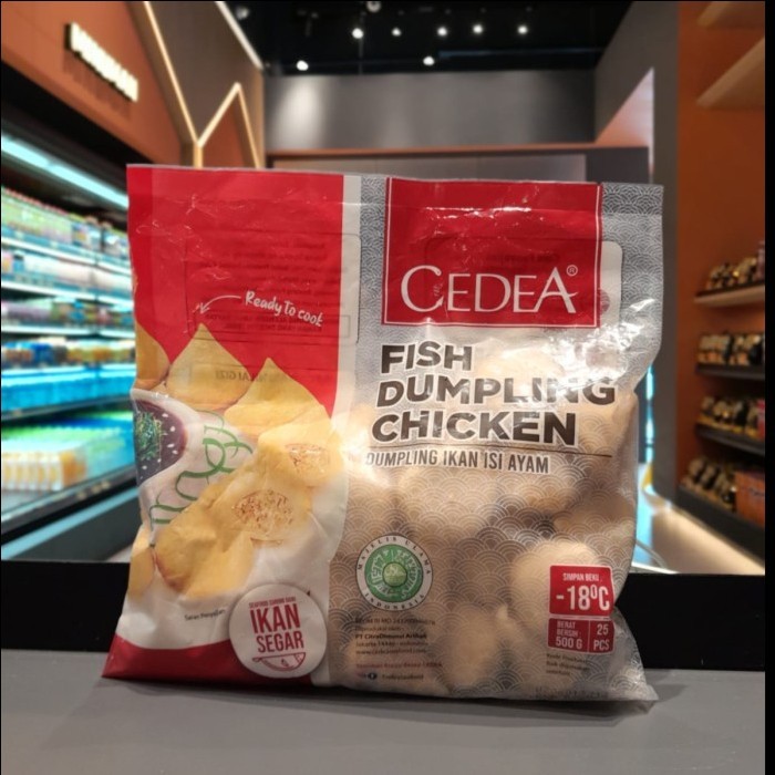 

CEDEA FISH DUMPLING CHICKEN 500GR