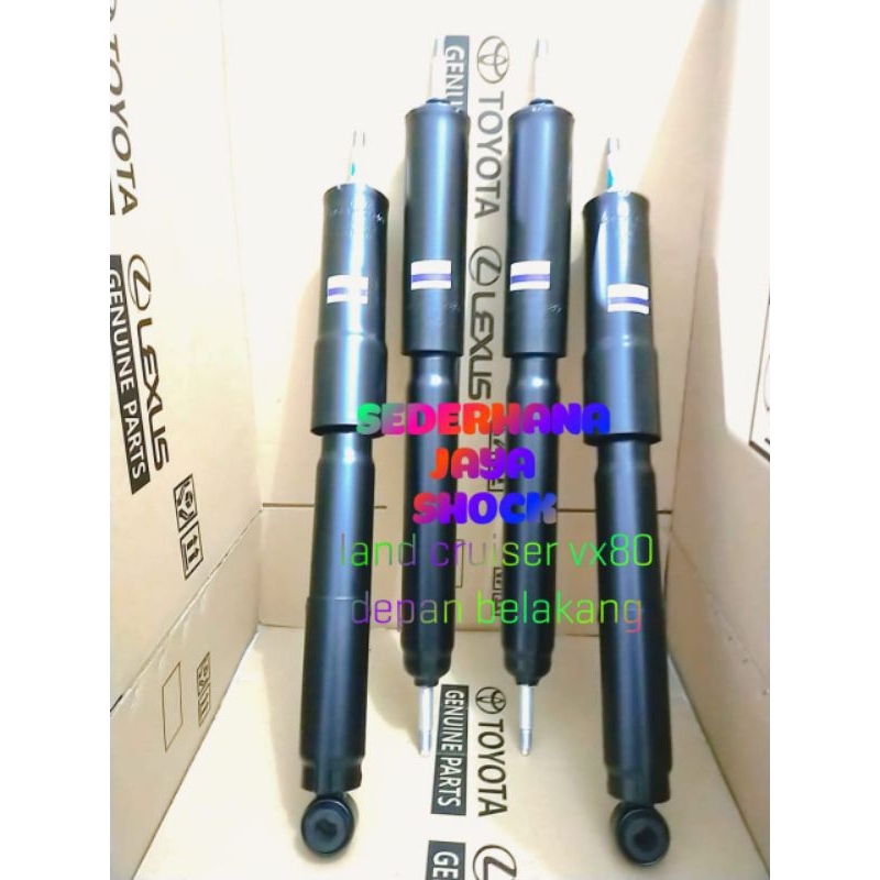 shock absorber shock breaker Toyota land cruiser VX80-vx80 depan belakang