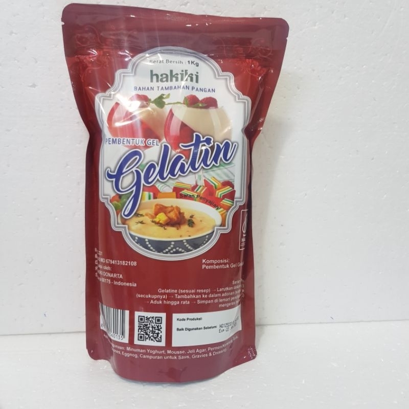 

Hakiki Gelatin Powder Halal 1kg