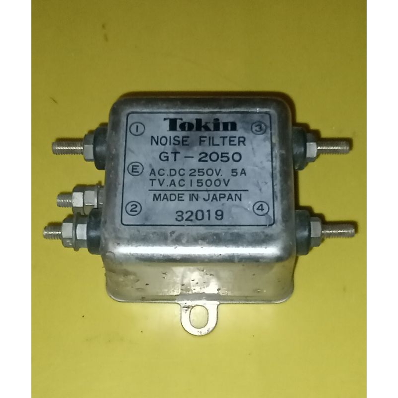 EMI felter TOKIN AC.DC 250V 5A TV AC 1500V bekas