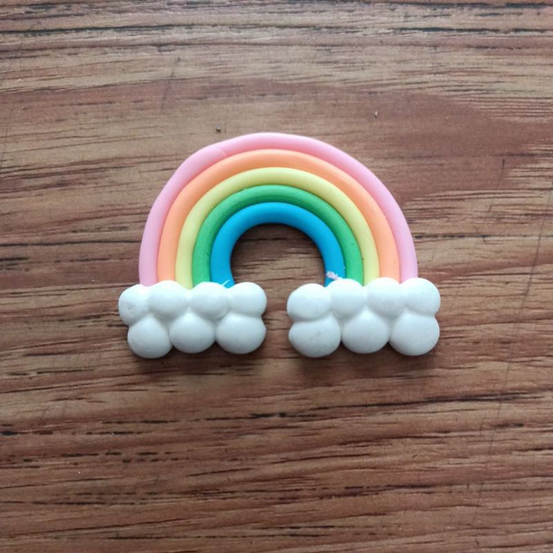 

Hiasan Kue Motif Pelangi Satuan