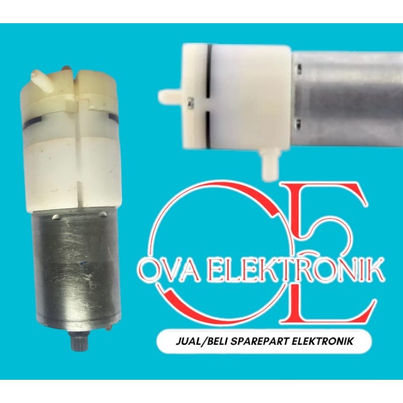 Pompa Udara Aerator DC 12v Motor Dinamo Aerator Aquarium