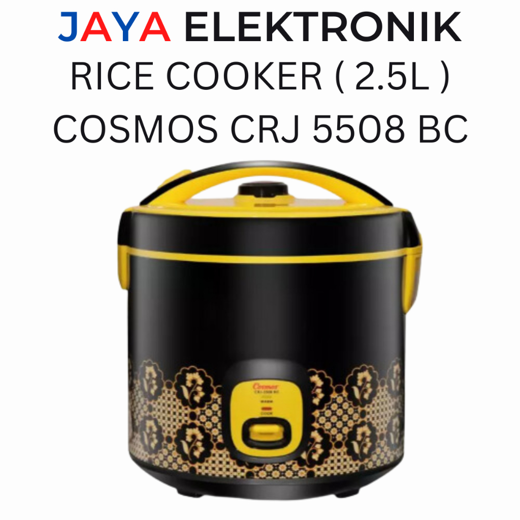 Rice Cooker SINGKAWANG COSMOS CRJ 5508 BC - 2.5 L