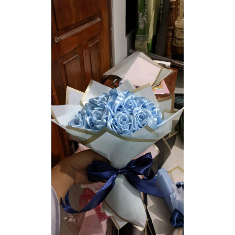 

buket pita satin