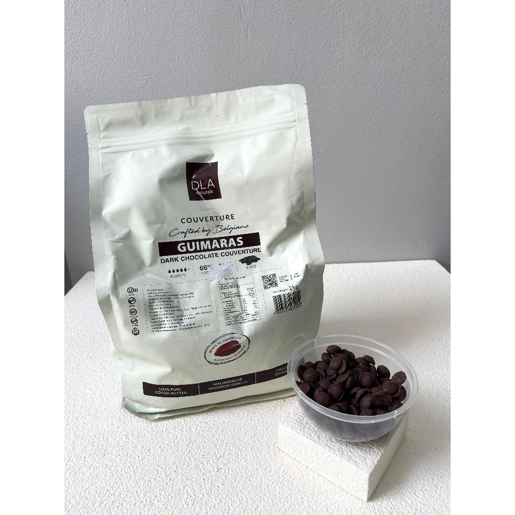 

DLA Naturals - Dark Chocolate Couverture GUIMARAS Coin Coklat 2Kg
