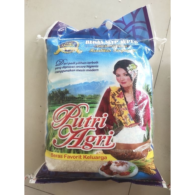 

Beras Merk Putri Agri 5kg