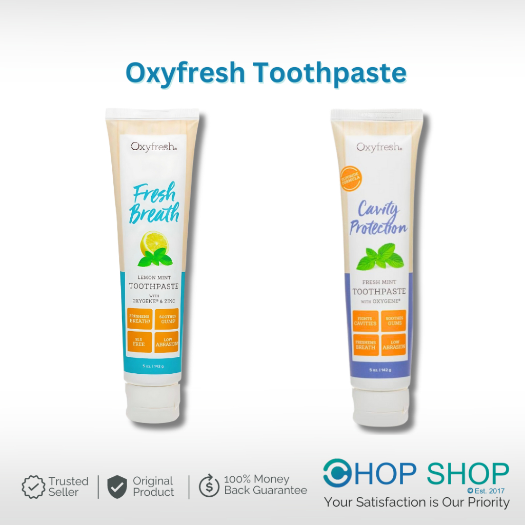 ORIGINAL Pasta Gigi Oxyfresh Lemon Fresh Breath Toothpaste - 142 gr