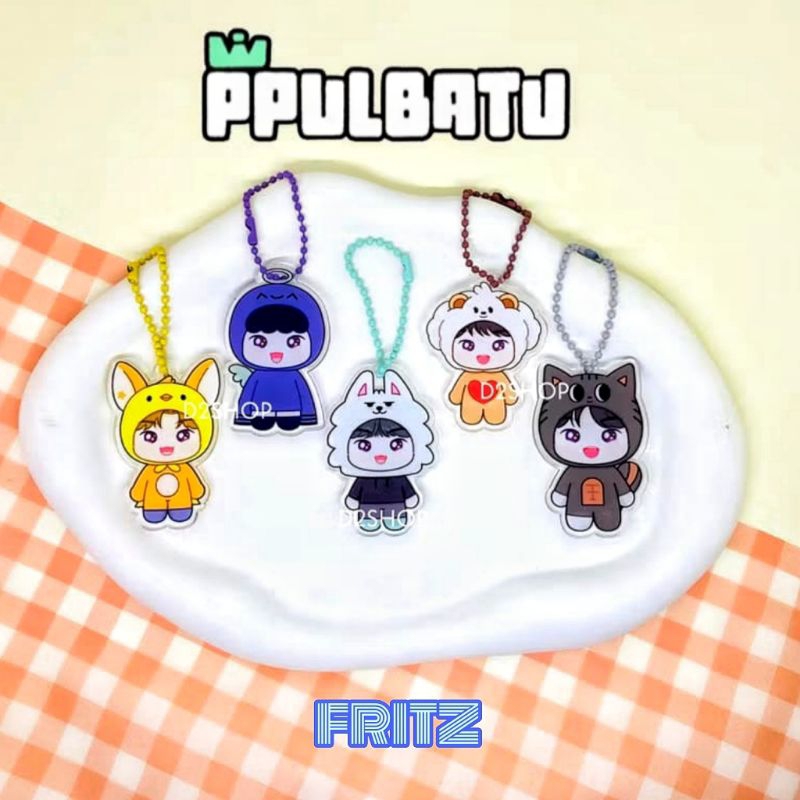 FRITZ Keychain TXT Chibi - PPULBATU (Gantungan Kunci)