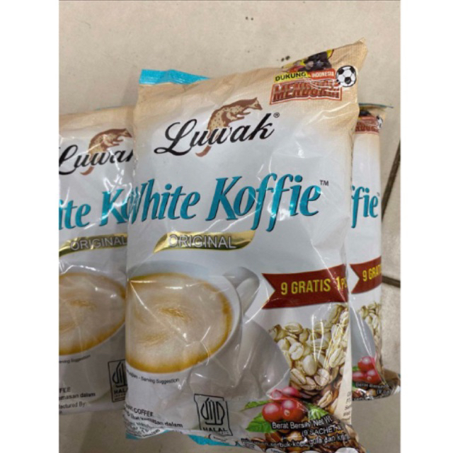 

KOPI LUWAK WHITE KOPI 10x20g