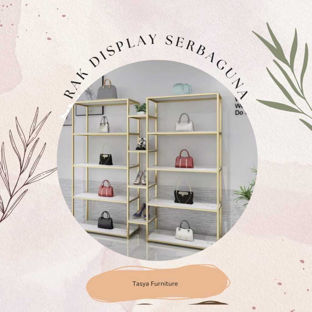 Showcash Store /Rak Display Tas, Sepatu/Rak Sepatu/ShoesRack