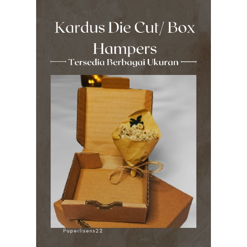 

(5Pcs) Kardus Die Cut - Box Packaging Kemasan Hampers