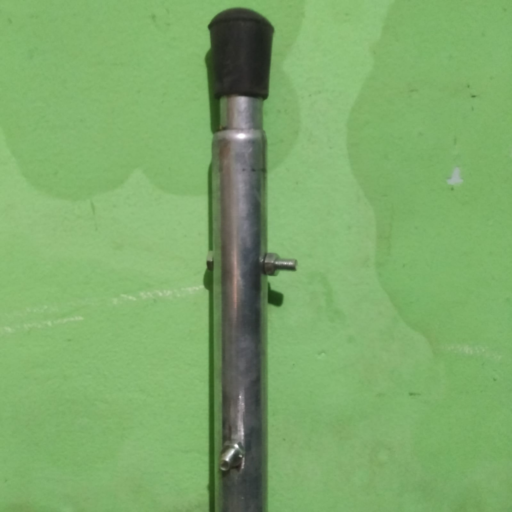TIANG BESI GALVANIS ANTENA 3METER 3M / BENDERA / WIFI / PARABOLA / TIANG SERBAGUNA
