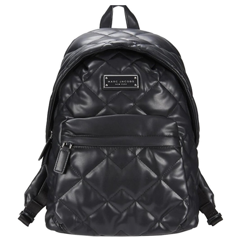 Marc Jacobs quilted backpack black