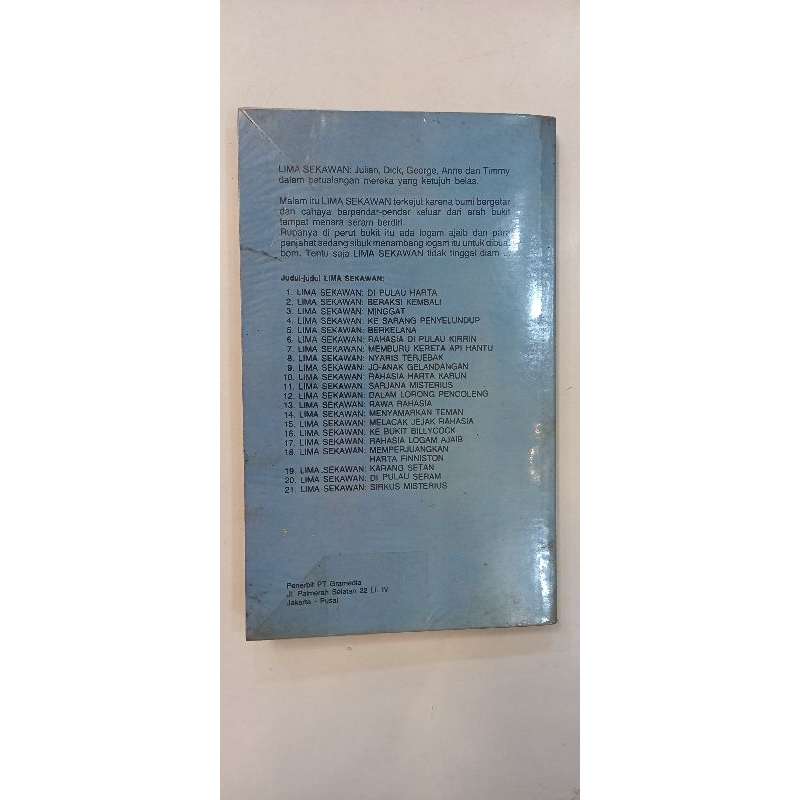 Buku Cerita 5 Sekawan