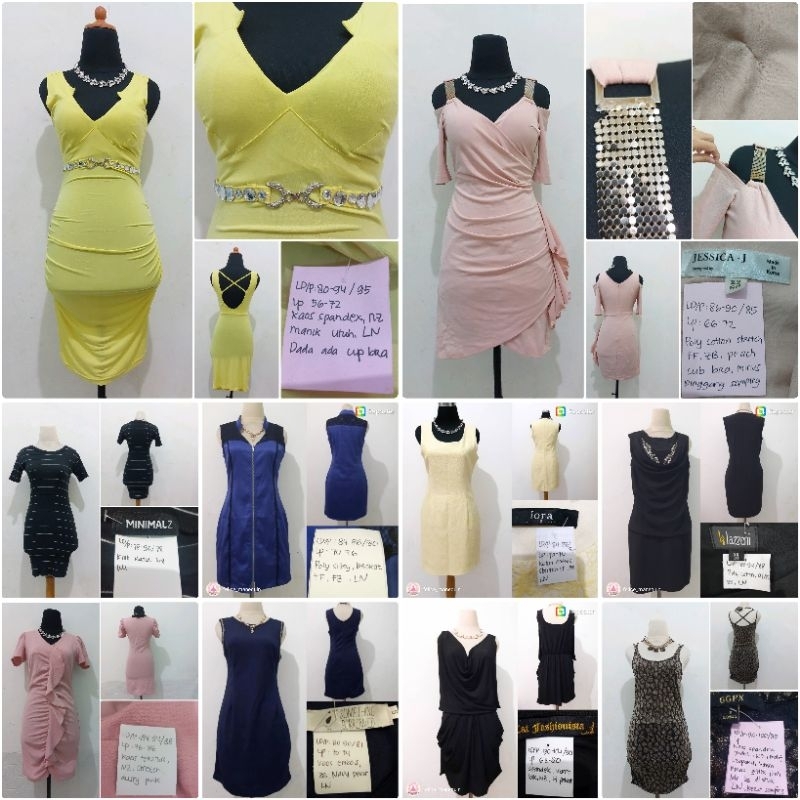 Bodycon Dress Basic 02/Dress Pesta Bodycon/Party Bodycon Dress