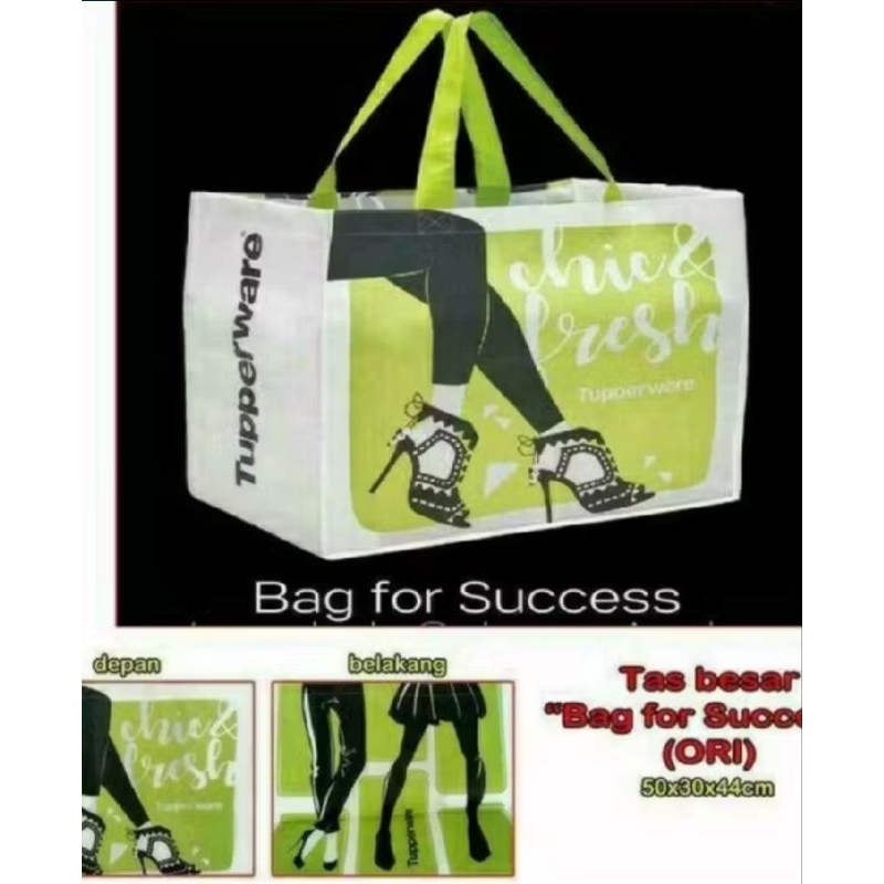 Tas Piknik Tupperware bag for succes | tas piknik | tas travel | Tas Tupperware |