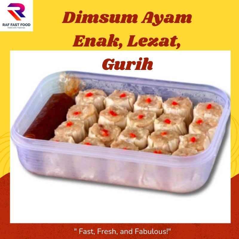 

Dimsum Ayam Box Isi 20 Pcs Siomay Ayam Frozen Food Medan Enak