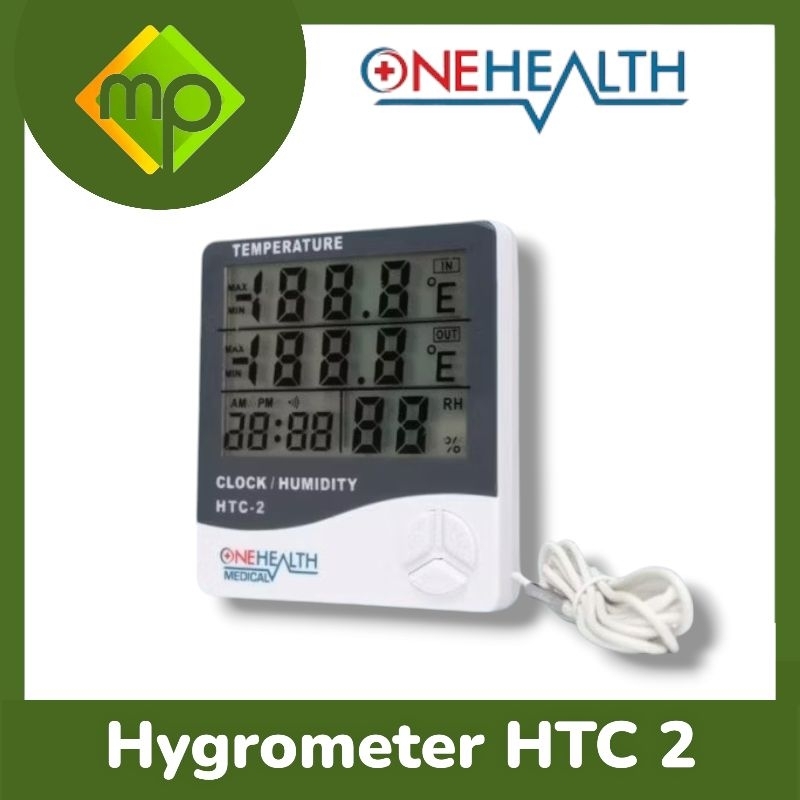 Thermometer Hygrometer HTC 2 OneHealt  Termometer Ruangan OneHealt  HTC 2 OneHealt