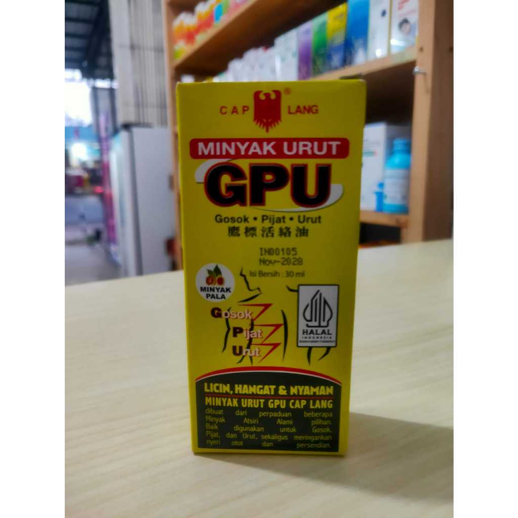 MINYAK URUT GPU PALA