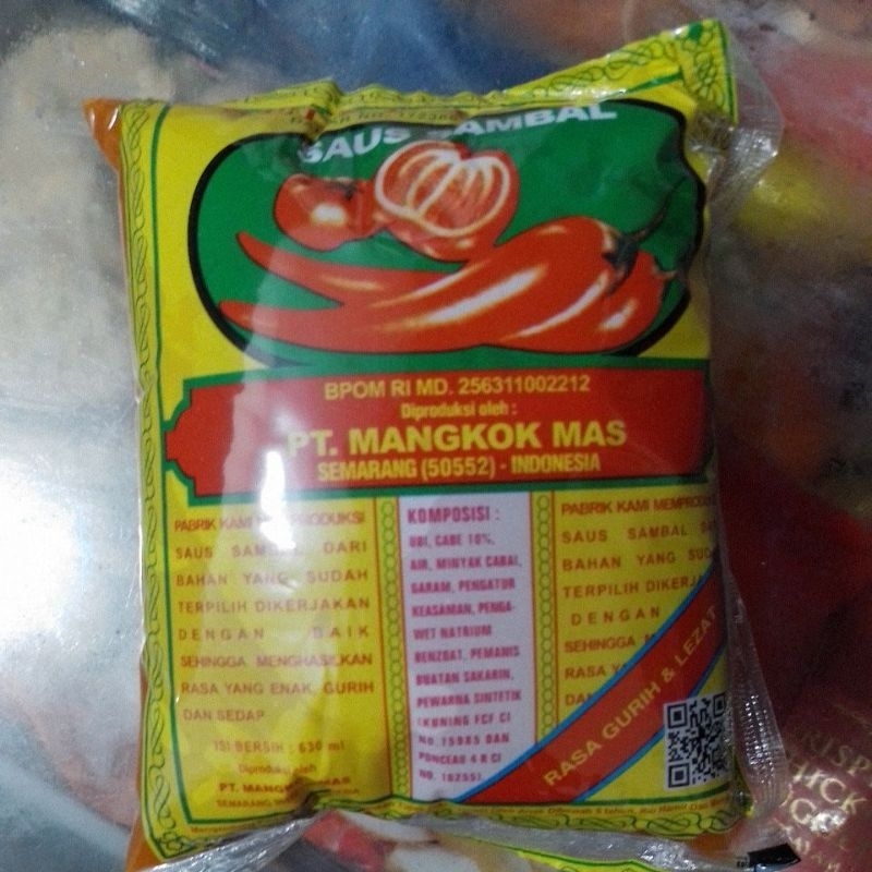 

Sedap Harum Saus Sambal 500gr