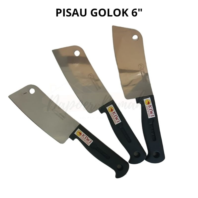 Pisau Golok Kecil/ Pisau Daging / Pisau Golok Stainless