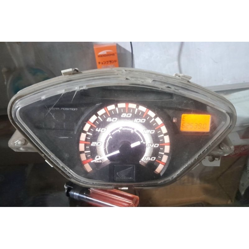 Speedometer kilometer supra x 125 wave 125 ori 2nd karbu