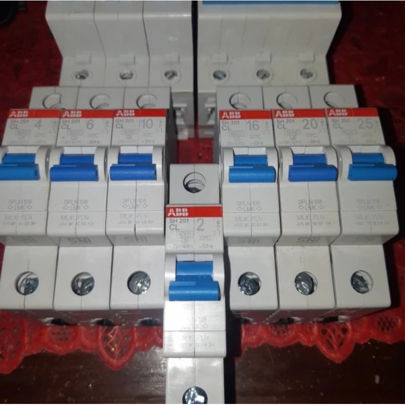 MCB ABB 50A modif anti panas