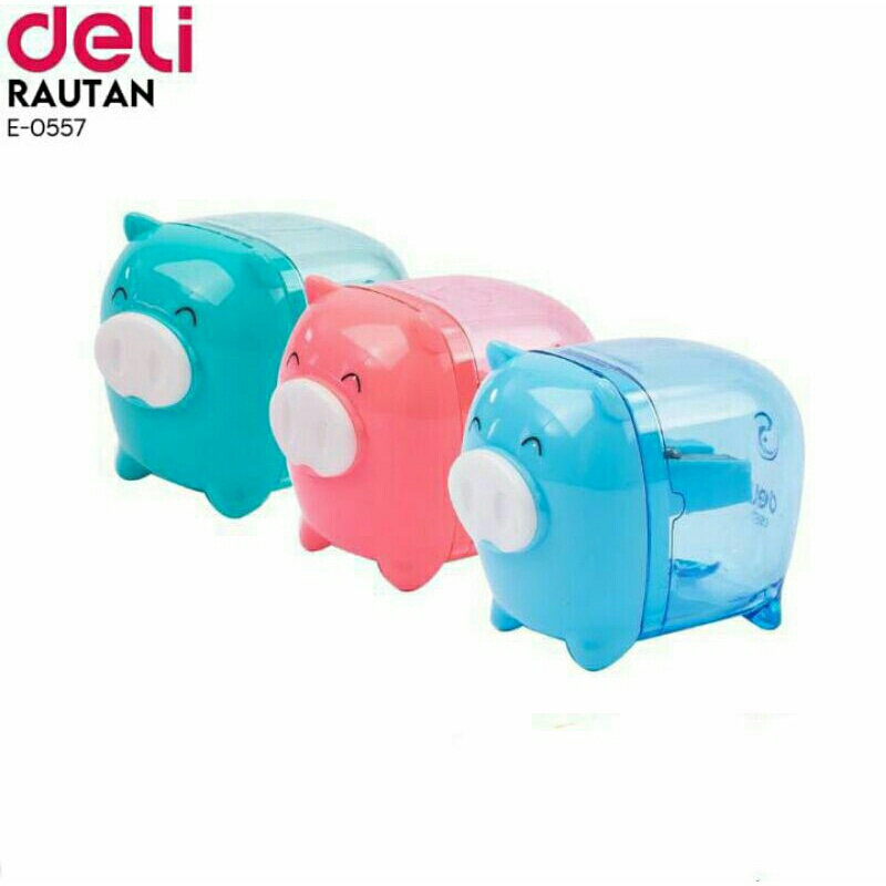 

Deli Asahan/ Rautan Pensil Piggy / Pencil Sharpener Piggy 0557
