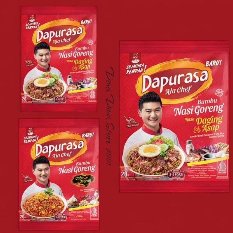 

Dapurasa alla cheff bumbu nasi goreng all varian satuan