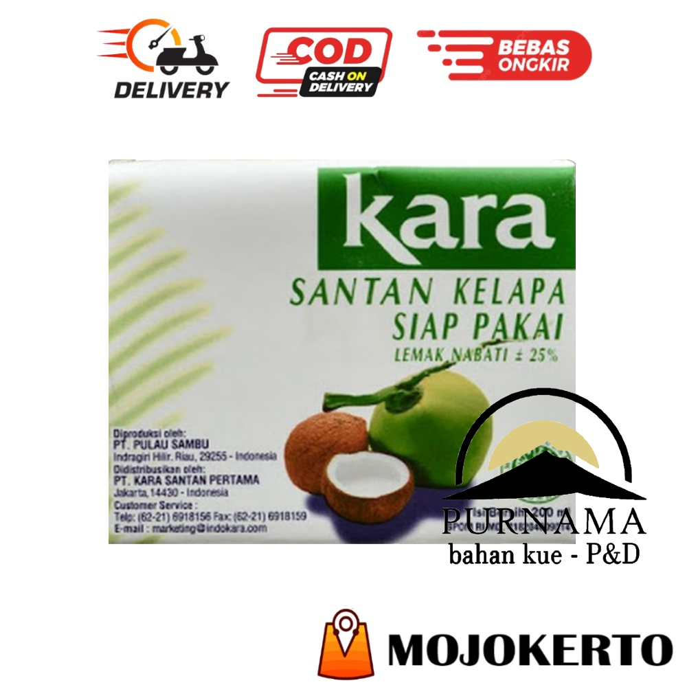 

KARA SANTAN KENTAL 200ML SANTEN KELAPA KLOPO CAIR THICK COCONUT LEMAK GULE MPASI COOKING KRIM HALAL