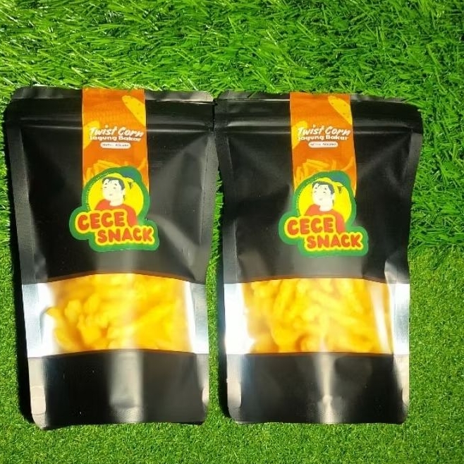

Twistcorn jagung bakar Twist corn barbeque Snack jagung bakar