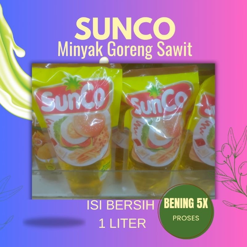 

Minyak Goreng Sawit Sunco Kemasan 1 Liter