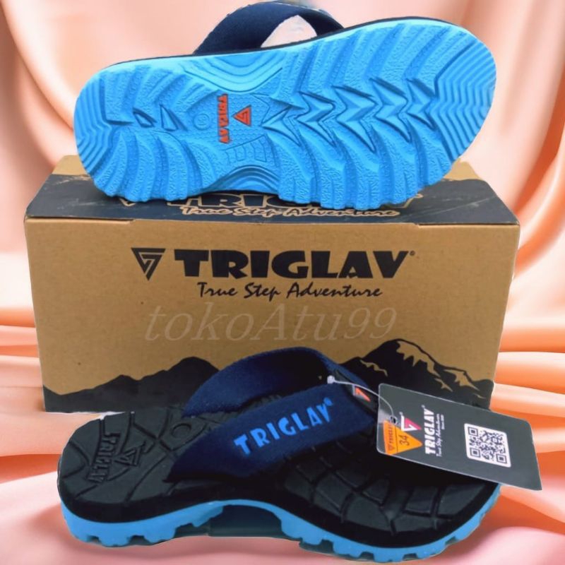 sandal jepit triglav anak laki laki/sendal jepit triglav anak 6-12thn/sendal jepit triglav original
