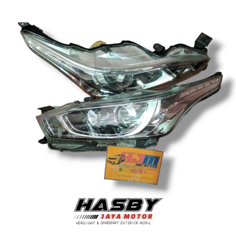 Headlamp toyota yaris trd 2016 2017 2018