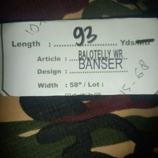 lop SERAGAM PDL PREMIUM BANSER BALOTELY WR Timbul