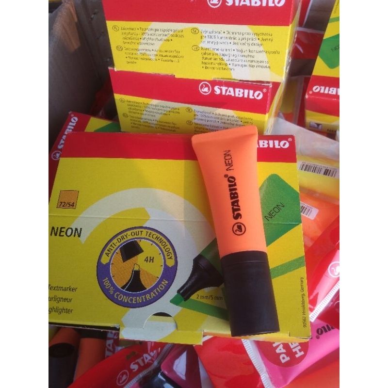 

highlighter stabillo neon 1 pcs promo