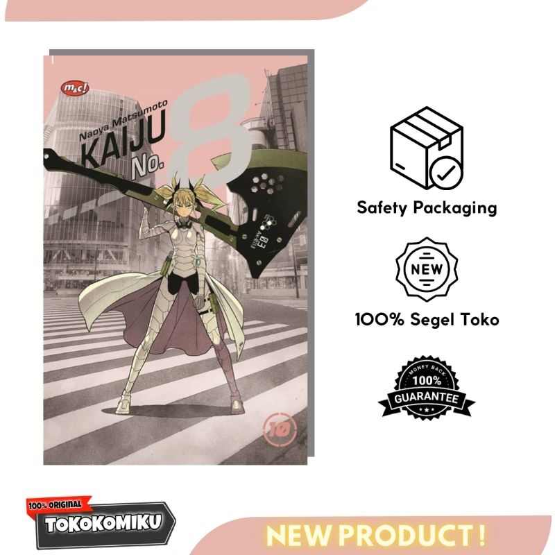 Seri Komik Komik Kaiju No. 8 / Kaijuu 8-go / Monster #8 / Monster No. 8 - by Naoya Matsumoto