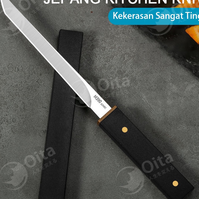 Terbaru Oita PISAU DAPUR PISAU DAGING PISAU JEPANG SUPER TAJAM PISAU KATANA PISAU KOKI STAINLESS STE