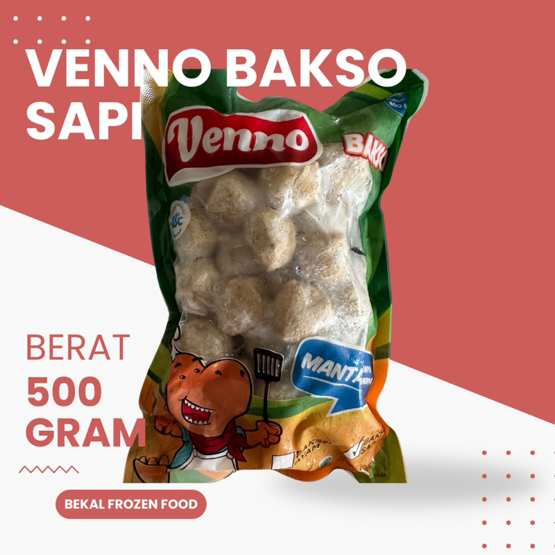 

Venno Bakso Sapi 500gr