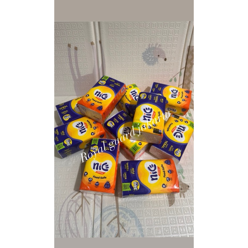 Promo tissue nice [10 Pack]Tisu Facial Tissu murah 360 helai Kemasan Baru