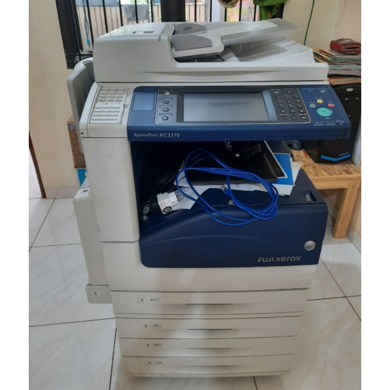 printer Fuji Xerox A3+ Apeosport IV C3370 color bisa print Panjang