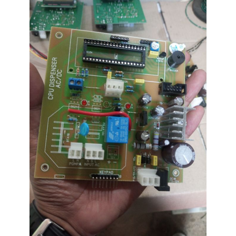 CPU DC TANPA IC PROGRAM POM MINI DIGITAL
